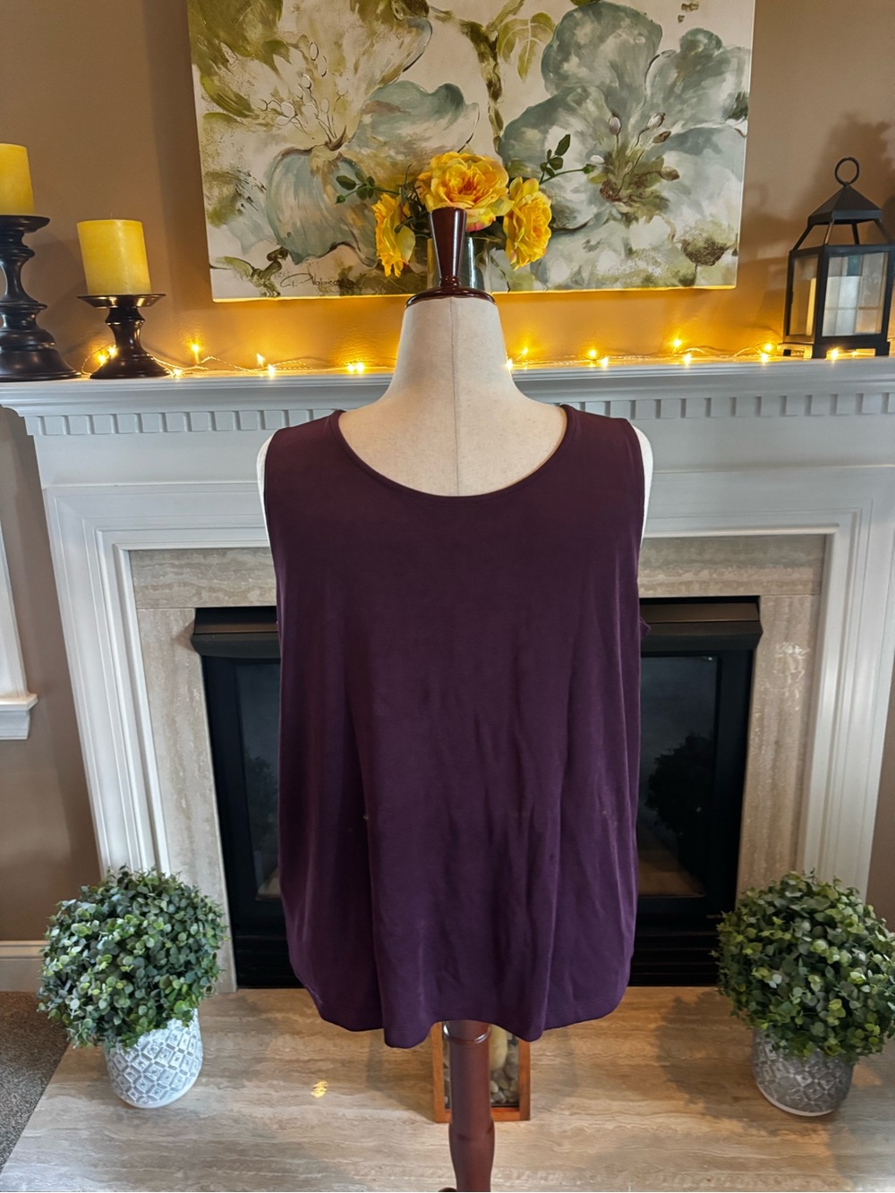 *NEW* Chico’s Travelers Essentials Reversible Tank - Size 20/22 - Picture 3 of 7